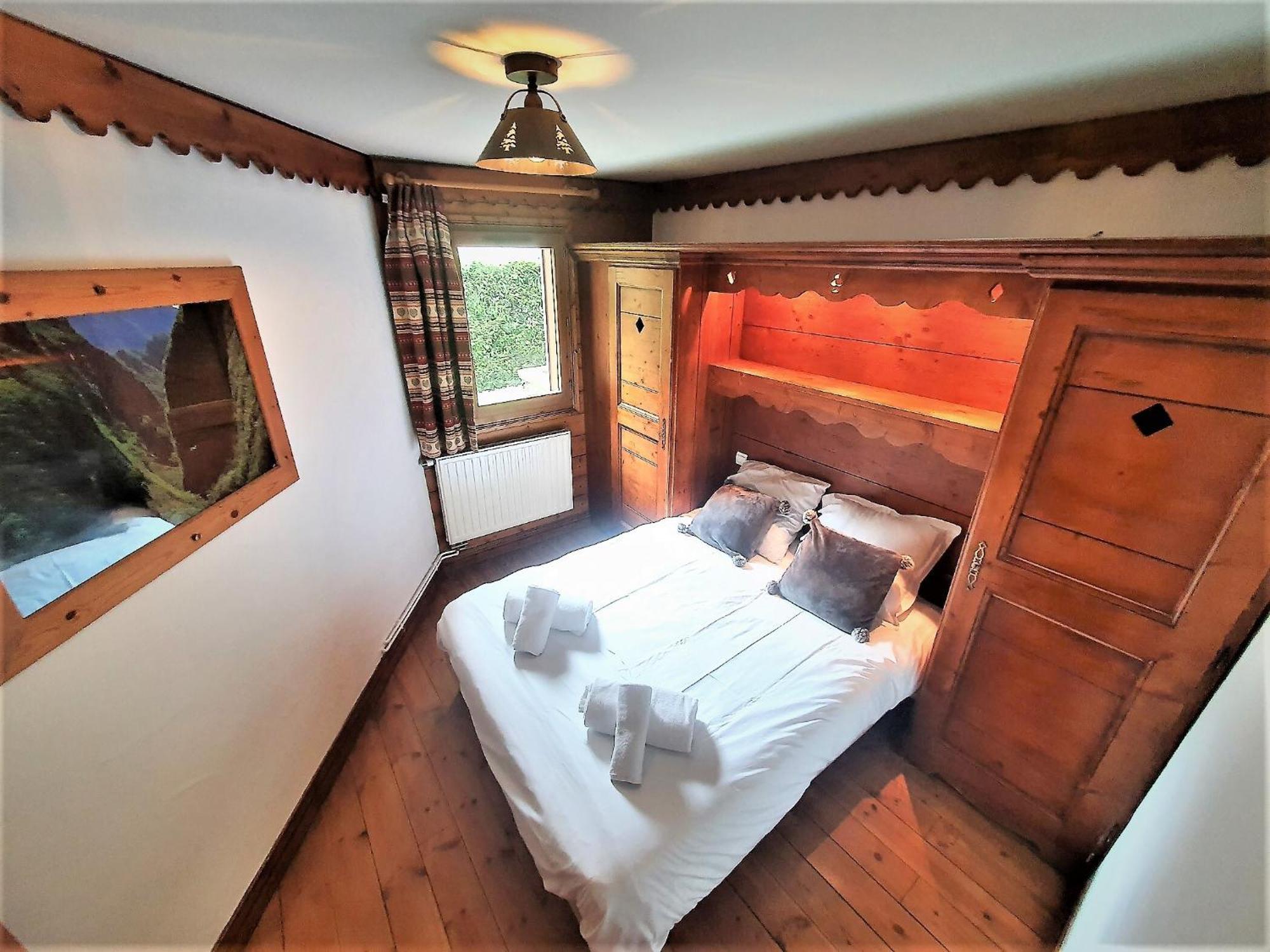 La Ginabelle Vue Montblanc 4 Personnes Apartamento Chamonix Quarto foto